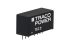 TRACOPOWER DC-DC átalakító, KI: 3.3V dc, 500mA / 2W, BE: 9 → 18 V DC