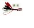 Zkušební vodič svorek, délka kabelů: 500mm, Černá, červená