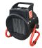 RS PRO 2kW Fan Industrial Heater, Floor Mounted, Type C - European Plug