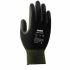 Uvex Unipur 6639 Black Polyamide General Purpose Work Gloves, Size 6, XS, Polyurethane Coating