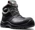 V12 Footwear Rhino Black Composite Toe Capped Safety Boots, UK 12, EU 47