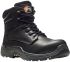 V12 Footwear Rhino Black Composite Toe Capped Safety Boots, UK 6, EU 39