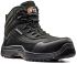 V12 Footwear Caiman Sicherheitsstiefel schwarz, mit Zehen-Schutzkappe EN20345 S3, Größe 39 / UK 6