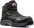 V12 Footwear Caiman Sicherheitsstiefel schwarz, mit Zehen-Schutzkappe EN20345 S3, Größe 42 / UK 8
