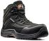 V12 Footwear Caiman Black Composite Toe Capped Safety Boots, UK 11, EU 46