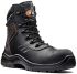 V12 Footwear Defender Black Composite Toe Capped Safety Boots, UK 8, EU 42