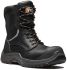 V12 Footwear Avenger Black Composite Toe Capped Safety Boots, UK 8, EU 42