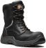 V12 Footwear Avenger Black Composite Toe Capped Safety Boots, UK 9, EU 43