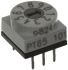 Interruptor DIP, Montaje en orificio pasante, Actuador Destornillador, 150 mA a 24 V dc, 10 vías, -20 → +70°C
