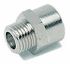 RS PRO Brass Pipe Fitting, Straight Threaded Reducer, Male 1/8in to Female 1/8in