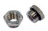RS PRO Brass Pipe Fitting, Straight Threaded Reducer, Male 1/2in to Female 1/4in