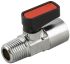 RS PRO Handle Micro Valve, R 1/8, 3.175mm