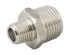 RS PRO Fitting, Straight Hexagon Unequal Adaptor, Male R 3/8in x Male R 1/2in