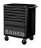 Bahco 7 drawer Solid Steel Wheeled Tool Chest, 965mm x 693mm x 510mm
