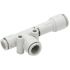 SMC Vacuum Generator, 1.8mm nozzle , -66kPa 128L/min, ZH series