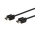 StarTech.com HDMI-Kabel A HDMI Stecker B HDMI Stecker Premium-Hochgeschwindigkeit 4K @ 60Hz max., 2m, Schwarz