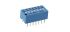 CTS 2 Way Through Hole DIP Switch SPST, Side Actuator