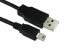 RS PRO USB 2.0 Cable, Male USB A to Male Mini USB B  Cable, 200mm