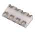 CTS, S4X 0Ω ±5% Isolated Resistor Array, 4 Resistors, 0.031W total, 0402 (1005M), Convex
