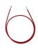 RS PRO Female DF11 to Female DF11 Crimped Wire, 300mm, 0.34mm², Red