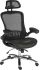 RS PRO Black Mesh Executive Chair, 150kg Weight Capacity