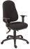 Krzesło Krzesło do pisania na maszynie Czarny regulowany Tak kołowy Tak wysokość siedzenia 52 → 64cm RS PRO