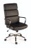 RS PRO Fekete, Piros, Fehér, Barna Igen Igen Faux Leather Főnöki szék, Seat Height 47 → 54cm