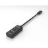 Micro USB-Micro USB femmina con interruttore di corrente Canakit, Nero