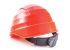 Alpha Solway Rockman Red Safety Helmet, Ventilated
