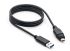 Amphenol Industrial USB 3.1 Cable, Male USB A to Male USB C Cable, 1m