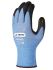 Skytec Blue Work Gloves, Size 10, Large, Polyurethane Coating