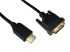 RS PRO 1080p Male HDMI to Male DVI-D Single Link  Cable, 15m