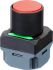 Unidad completa de botón pulsador Omron A2W, color de botón Rojo, IP65