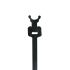 RS PRO Black 316 Stainless Steel Releasable Cable Tie, 230mm x 6.8 mm