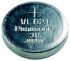 Panasonic 3V Lithium Vanadium Pentoxide Button Rechargeable Battery, 1.5mAh