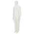 3M White Disposable Coverall, L