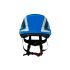 3M SecureFit™ Blue Safety Helmet with Chin Strap, Adjustable, Ventilated