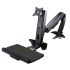 StarTech.com Sit Stand Monitor Arm, Max 24in Monitor, 1 Supported Display(s) With Extension Arm