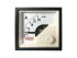 RS PRO Analogue Panel Ammeter 40 (Input)A AC, 45mm x 45mm, 1 % Moving Iron