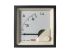 RS PRO Analogue Panel Ammeter 10 (Input) A, 100 (Scle) A, 50/5 (CT) A AC, 68mm x 68mm, 1 % Moving Iron