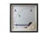 RS PRO Analogue Panel Ammeter 10 (Input)A AC, 92mm x 92mm, 1 % Moving Iron