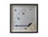 RS PRO Analogue Panel Ammeter 10 (Input) A, 100 (Scle) A, 50/5 (CT) A AC, 92mm x 92mm, 1 % Moving Iron