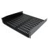 StarTech.com Black Shelf, 2U, 23kg Load, 406mm x 483mm