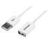 StarTech.com USB 2.0 Cable, Male USB A to Female USB A USB Extension Cable, 3m