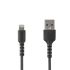 Cable USB 2.0 Startech, con A. USB A Macho, con B. Lightning Macho, long. 1m, color Negro