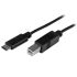 StarTech.com Male USB C to Male USB B  Cable, USB 2.0, 1m