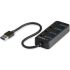 StarTech.com 4 Port USB 3.0 USB A  Hub, USB Bus Powered, 85 mm x 34.9 mm x 1.9cm