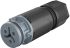 Wieland RST 08i2/3 Series Circular Connector, 2-Pole, Female, Cable Mount, 8A, IP66, IP68, IP69