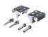 Rittal Installation Kit for Use with Back-to-Back Mounting Plates, VX25 Baying Enclosure System, 1 Piece(s)