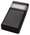 IP40 Handheld Enclosure, ABS, Black, Transparent, 157 x 84 x 30mm